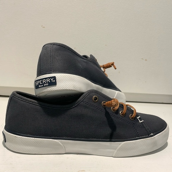 Sperry Shoes - 🛥️Sperry Women’s Pier View Navy Canvas Slip-on shoes .